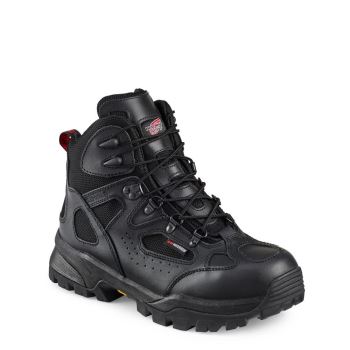 Red Wing TruHiker 6-inch Waterproof Safety Toe Wandelschoenen Heren Zwart - 6690